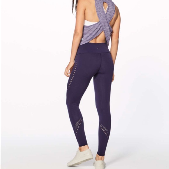 💟 Lululemon Reveal 7/8 Tight (Posy 25") Aeon - Picture 2 of 8